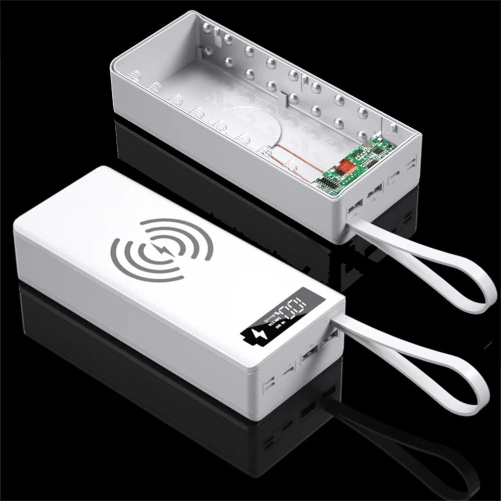 Hộp Sạc Điện Thoại Không Dây Hai Cổng USB Tiện Dụng Ốp