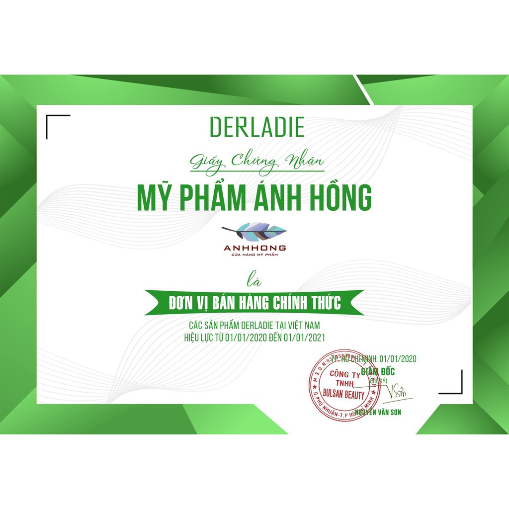 Nước Tẩy Trang Làm Sạch Da, Kháng Khuẩn Derladie Cleansing Water