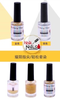 Cồn loang nhũ vàng - bạc