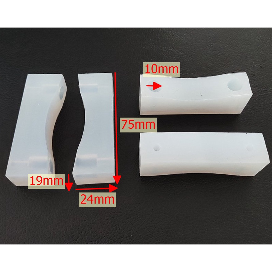 Linh kiện Máy siết nắp - Bánh xe silicon, Bánh xe siết nắp cao su, Cục silicon kẹp chai, thanh cao su giữ chai - Propack