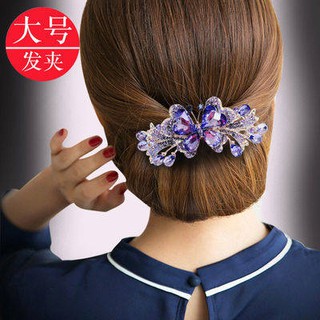 Kẹp tóc retro lưới màu đỏ cao cấp kẹp tóckẹp 2021