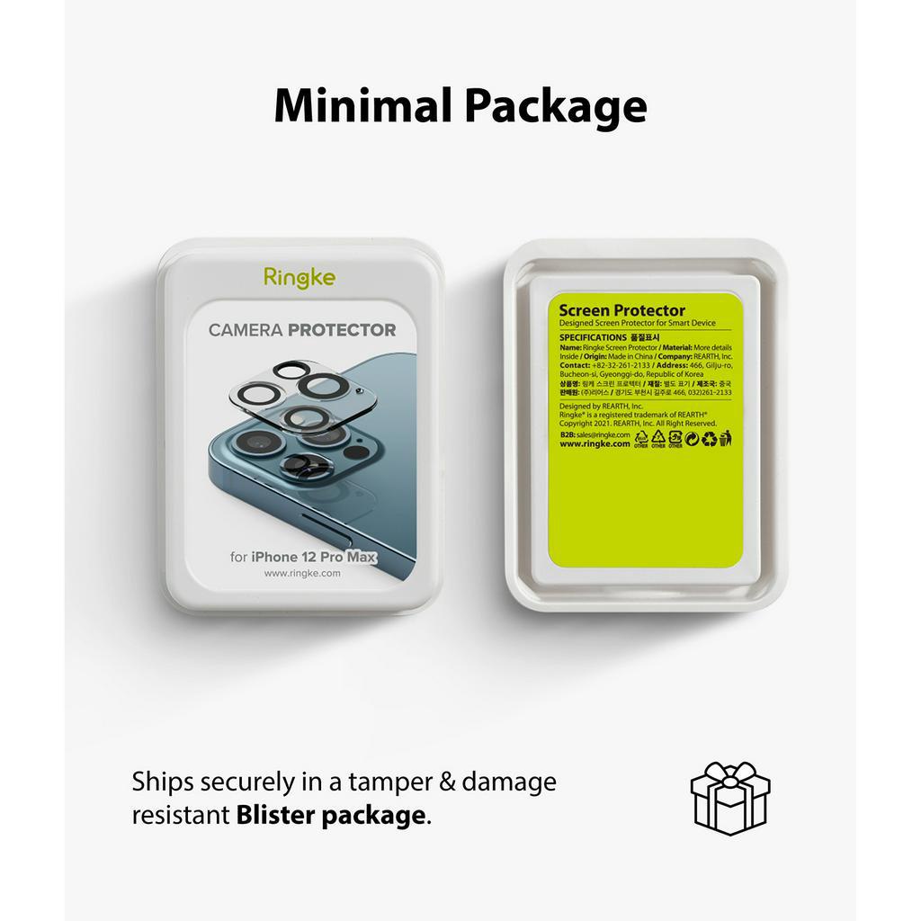 Kính cường lực RINGKE bảo vệ camera sau thích hợp cho iPhone 12 Pro Max