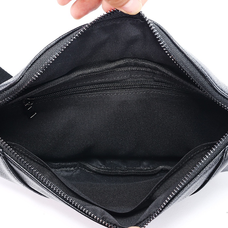 Túi Da PU Đeo Chéo Ngực Thời Trang Cho Nam