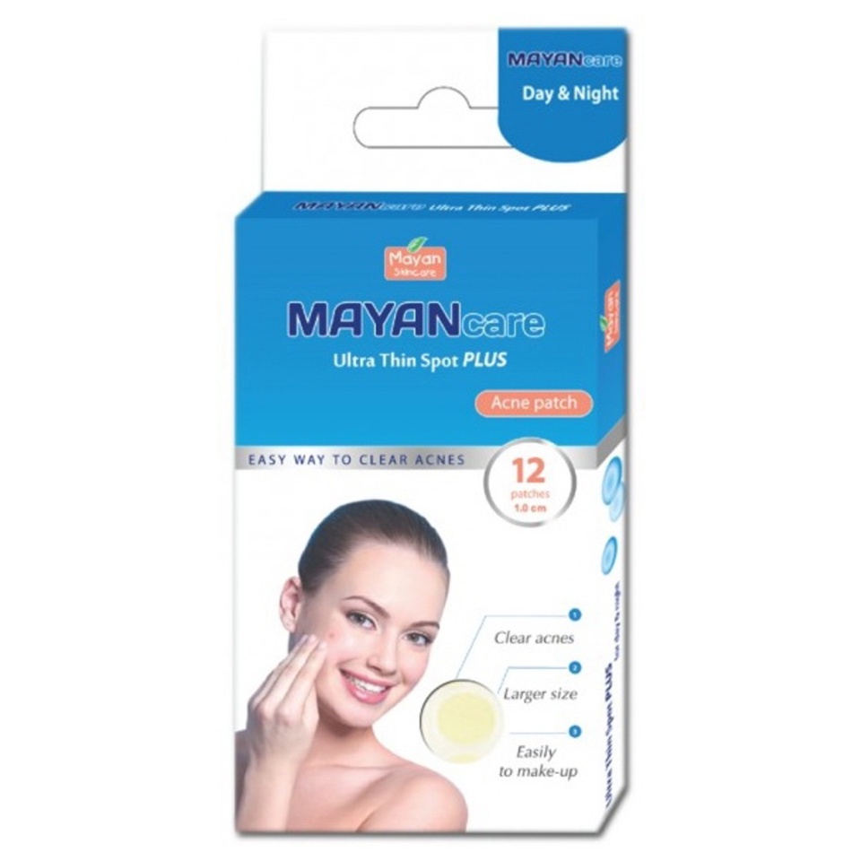 Miếng dán mụn Mayan Ultra Thin Spot giảm viêm, giảm sưng hiệu quả trong 48h