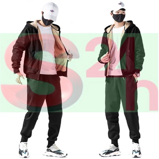 Bộ thể thao lót lông cừu nam nữ BLC01