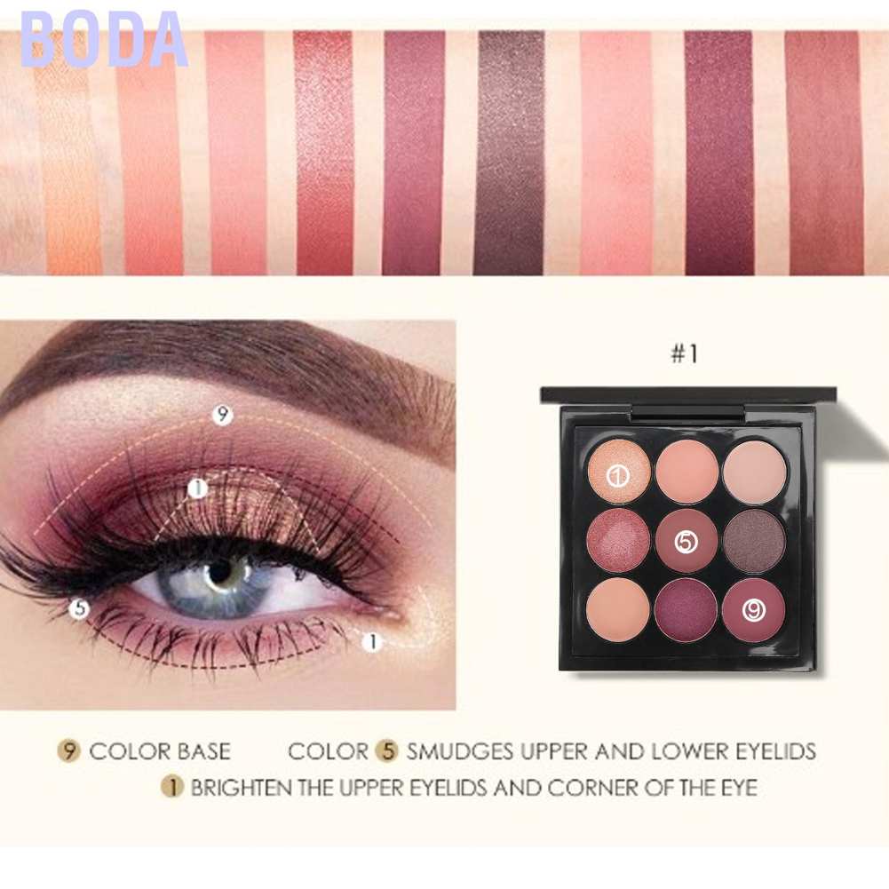 Bảng phấn mắt FOCALLURE 9 màu lì lấp lánh lâu trôi
 | BigBuy360 - bigbuy360.vn