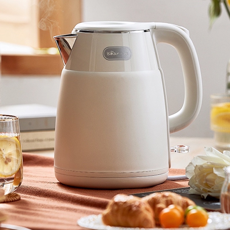 Ấm siêu tốc BEAR ZDH-Q15U8 / ZDH-D17H1  dung tích 1.5L màu trắng chống nóng , tiết kiệm điện , nhanh sôi