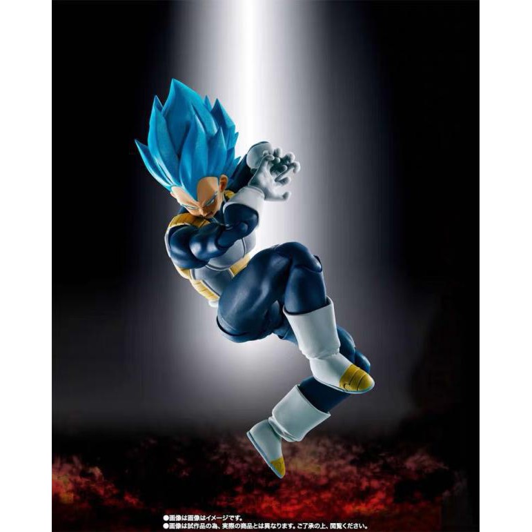 [HÀNG CÓ SẴN-XẢ HÀNG TĂNG DOANH SỐ] MÔ HÌNH KHỚP CỬ ĐỘNG SUPER SAIYAN GOD VEGETA SHF DRAGON BALL SUPER THẦN CAO 15CM