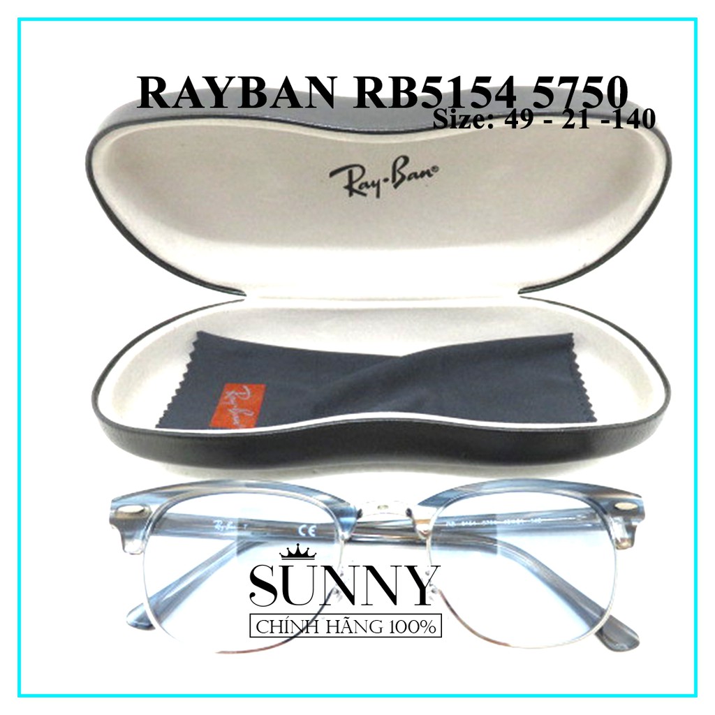 Gọng kính Rayban RB5154-5750 sản phẩm chính hãng có tem thẻ bảo hành toàn quốc