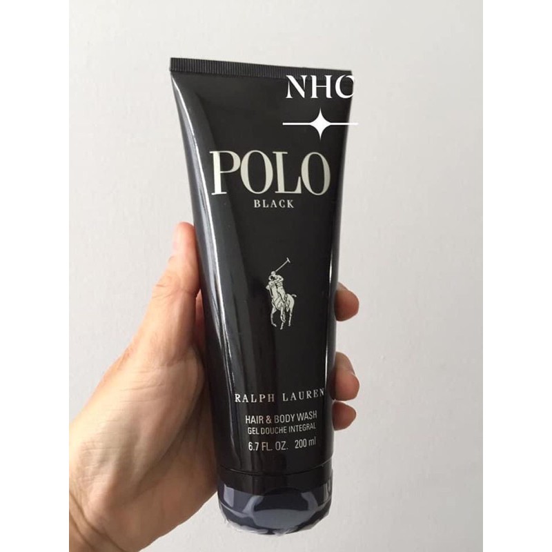 Gel Tắm & Gội Polo Black Ralph Lauren 200ml | Shopee Việt Nam