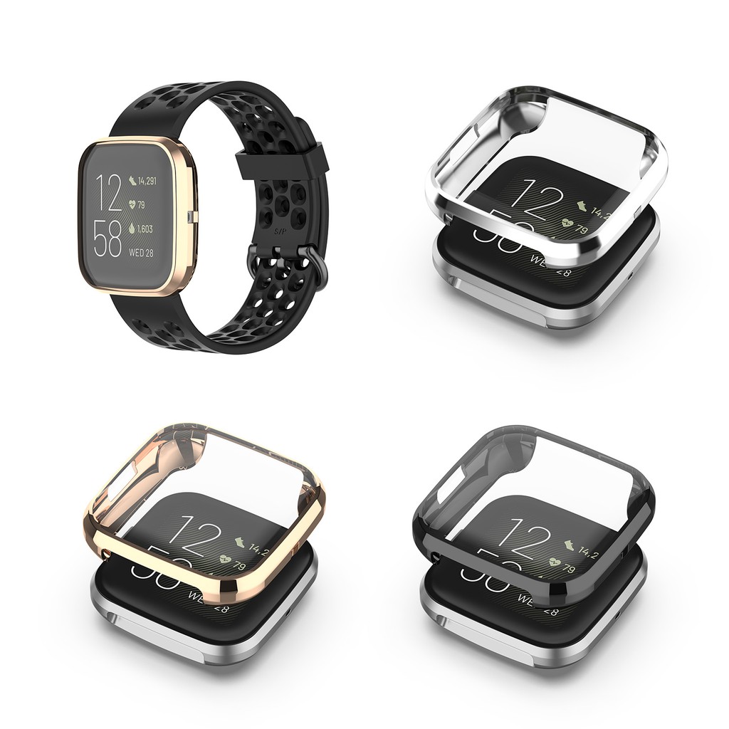 For Fitbit Versa 2 Watch Protective Case Cover Shell Watch Case Full Cover Replacement Accessory
