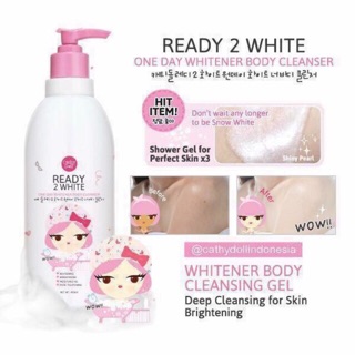 Sữa tắm trắng da cathy doll Ready white Thái Lan