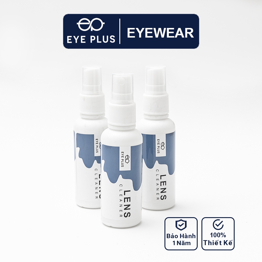 Nước xịt rửa mắt kính EYE PLUS chuyên dụng giúp mắt kính sáng bóng 60ml