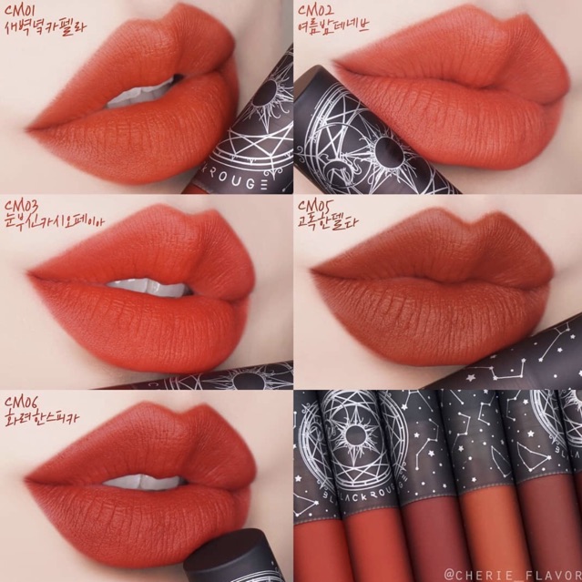 [Full 3 Version] Son kem lì Black Rouge Cream Matt Rouge (Có Sẵn) | BigBuy360 - bigbuy360.vn