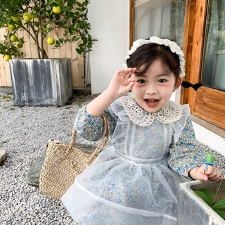 bỏ [GIÁ TỐT] Set đầm hoa công chúa voan