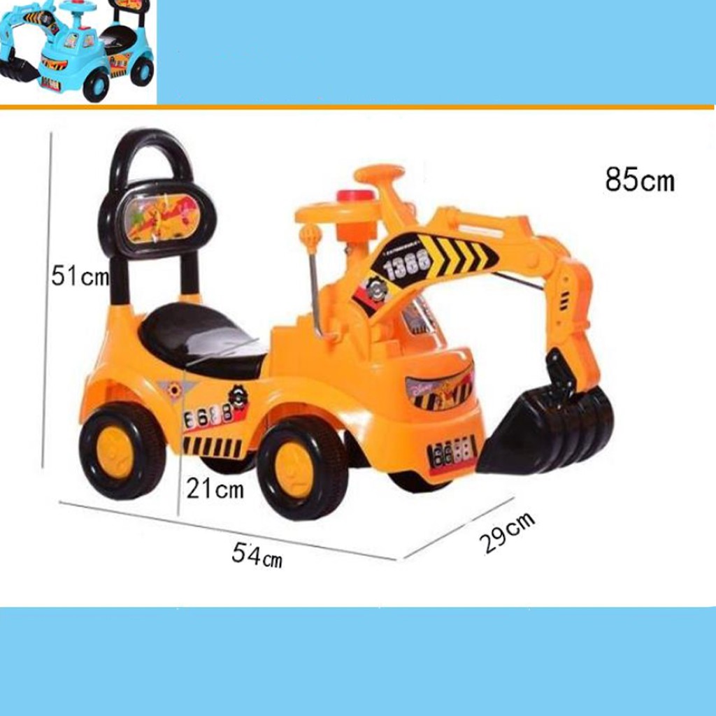 Xe cẩu, Xe múc chòi chân 1388 cho bé