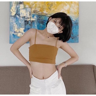 Áo Croptop sẵn mút ngực  - dolot