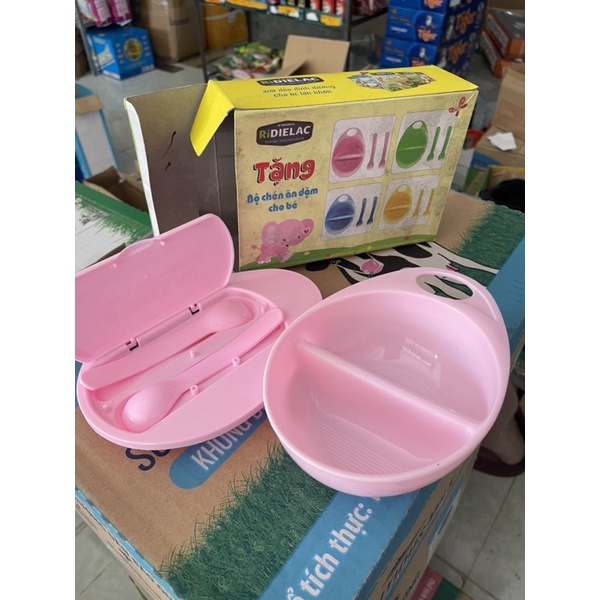 bộ chén ăn dặm cho bé -hkm vinamilk