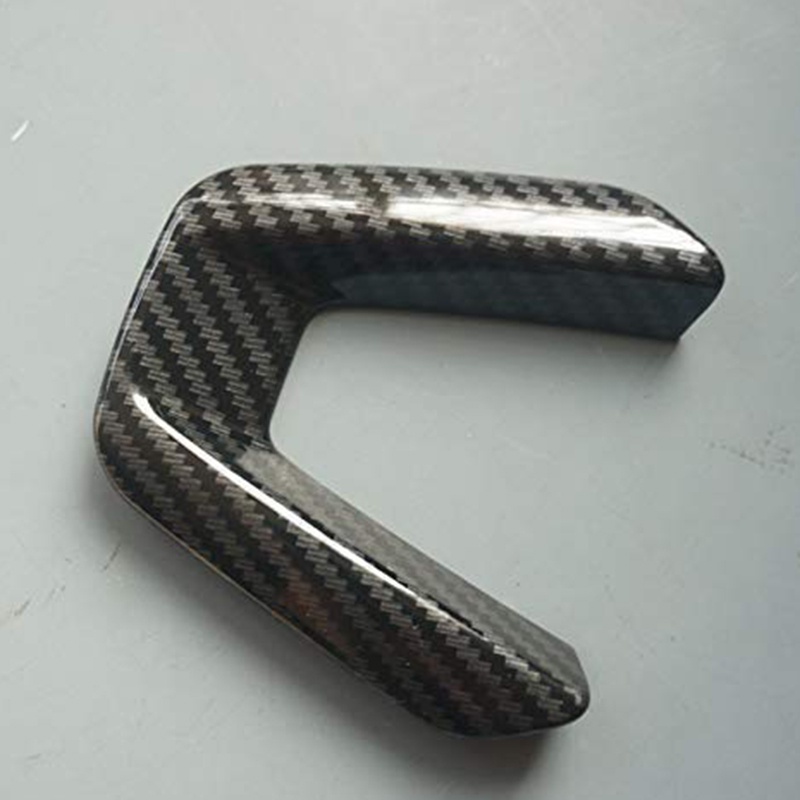 Viền bọc vô lăng xe hơi bằng sợi carbon cho Mazda 3 6 CX-3 CX-5 CX-9