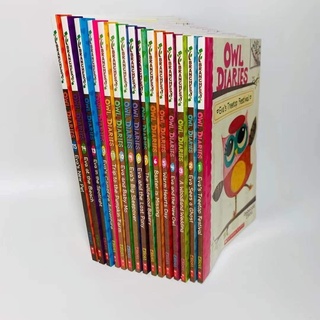 [Xả Kho!]Bộ nhập 15q - Owl Diaries Scholastic