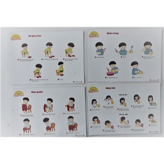 Combo 2 bộ học liệu kỹ năng tự phục vụ