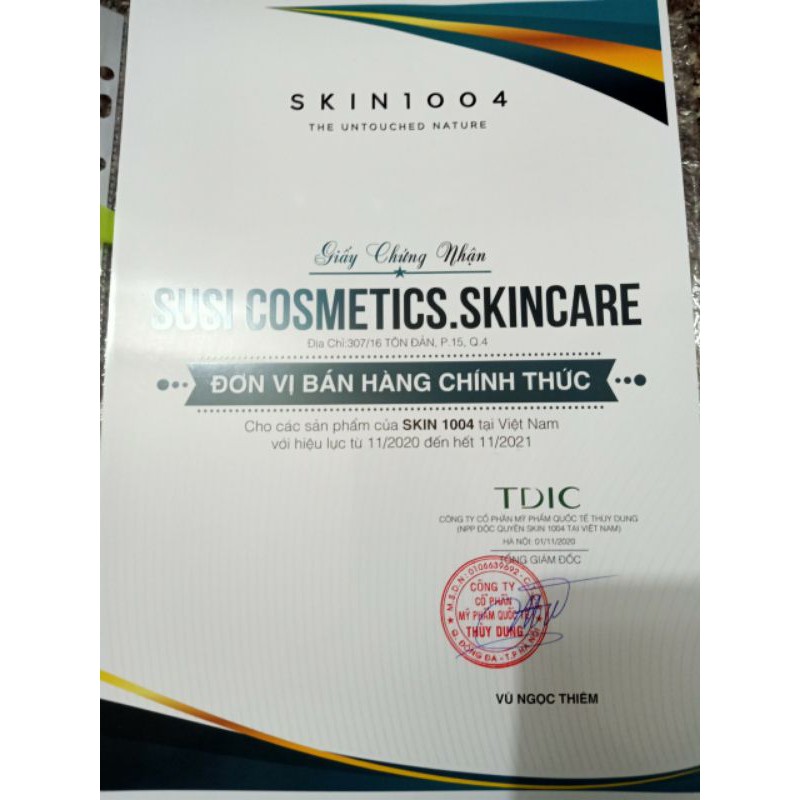 Kem dưỡng rau má Skin1004 Madagascar Centella Asiatica Cream