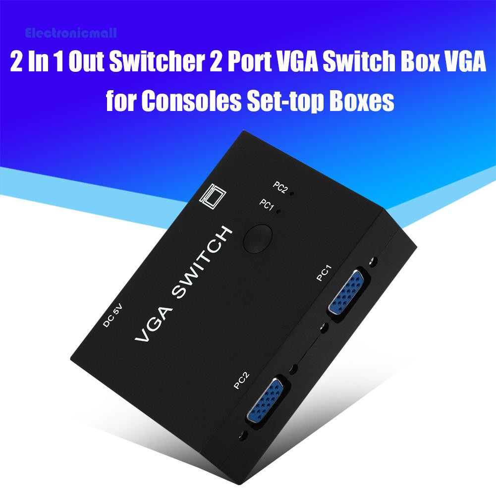 Bộ Chuyển Đổi 2 Trong 1 Vga 2 Cổng Vga 2 Trong 1