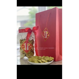 Bánh Cookie Trà Xanh Handmade hộp 500g