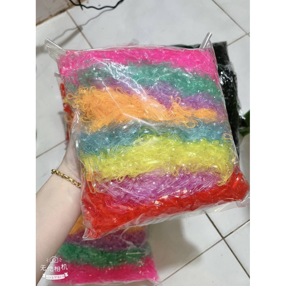 Dây thun cột tóc bit 500g