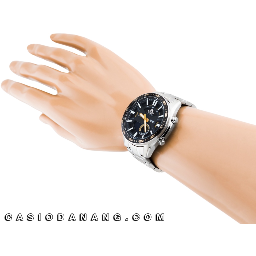 Đồng hồ nam dây kim loại Casio Edifice chính hãng Anh Khuê EFV-C100D-1BVDF