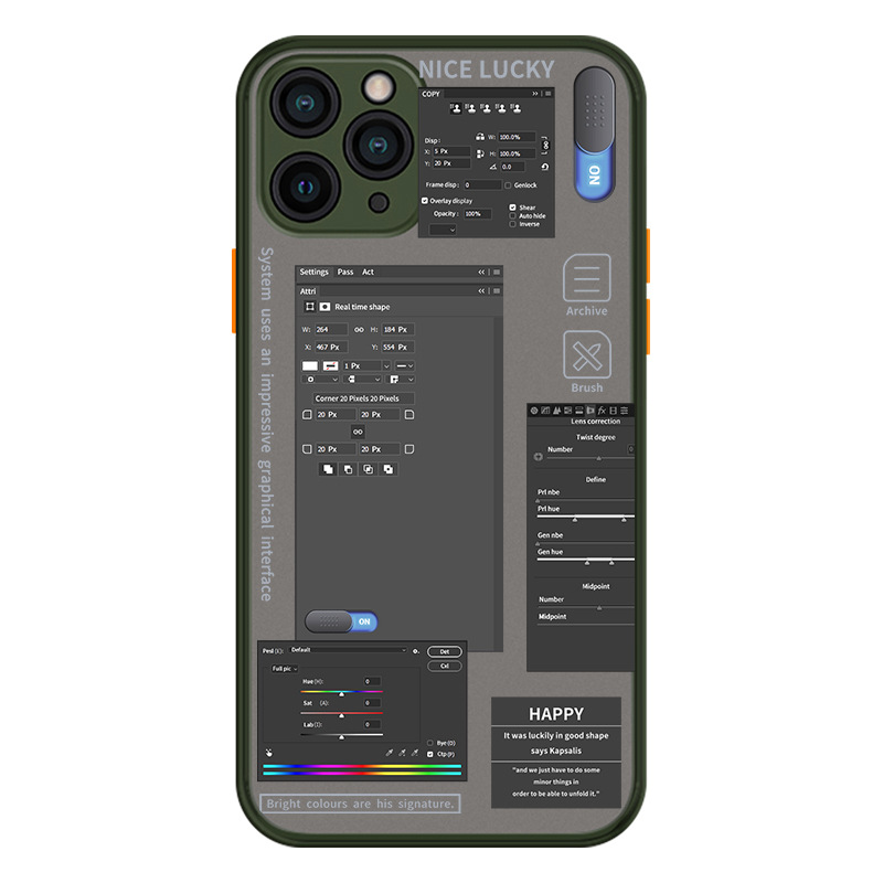 Ốp điện thoại TPU in hộp dụng cụ thời thượng chống sốc chống trầy cho IPhone 11 Pro Max XR/XS/X 7 8 Plus 6 6S | BigBuy360 - bigbuy360.vn