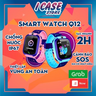 Đồng hồ thông minh định vị Q12 bản tiếng việt Chính Hãng