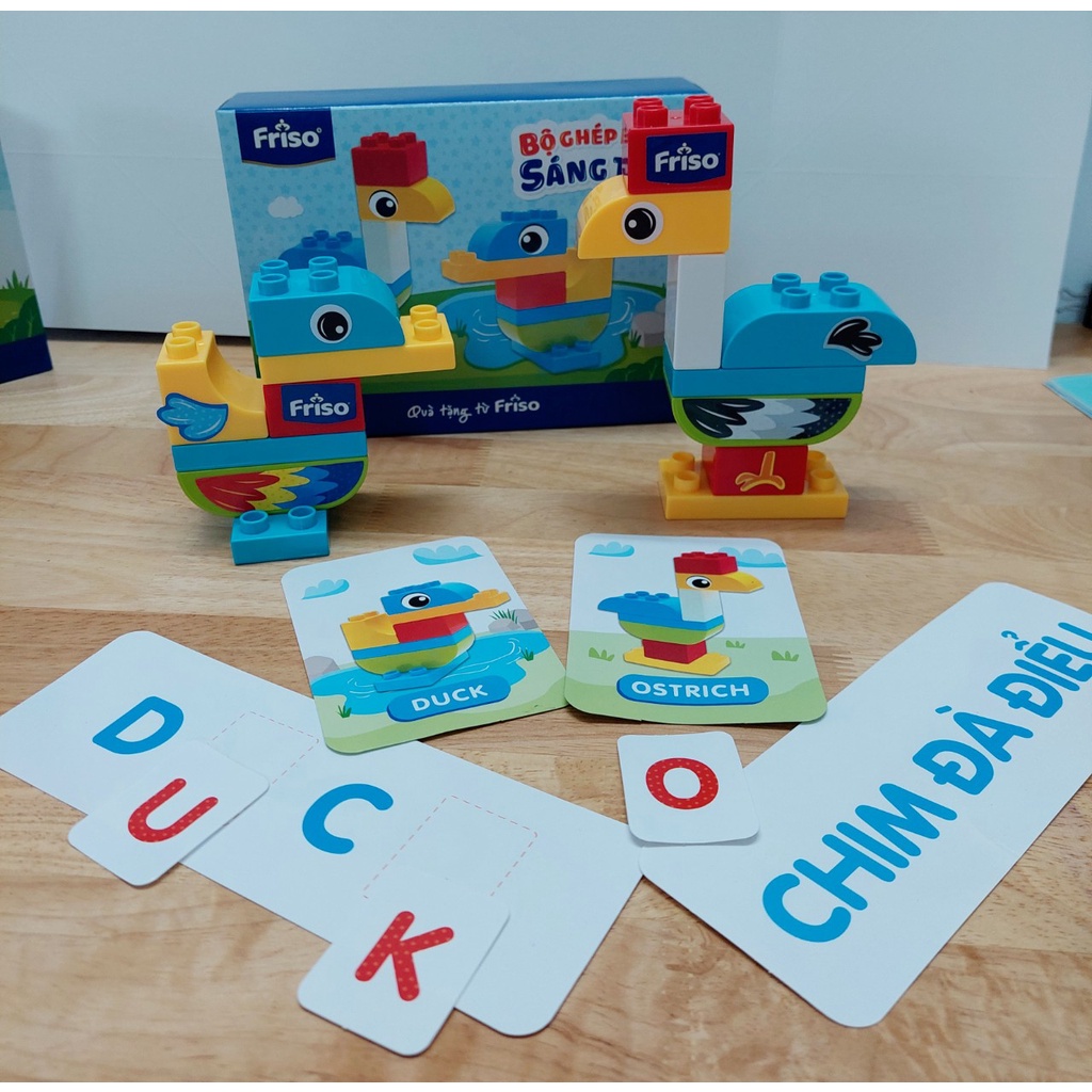 Bộ ghép hình sáng tạo cho bé