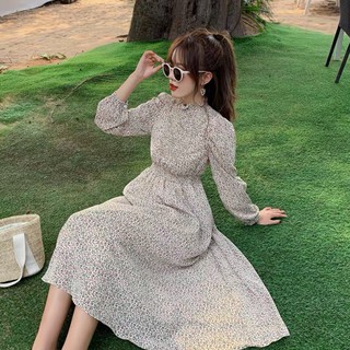 VÁY HOA NHÍ MAXI DÁNG TIỂU THƯ