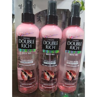 [BẢN MỚI] XỊT DƯỠNG DOUBLE RICH 250ML CHĂM SÓC TÓC HƯ TỔN - CHAI HỒNG