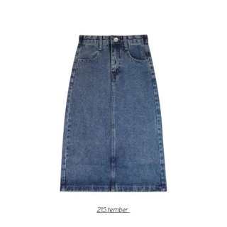 Chân váy bò dài🌻 jeans ( Ảnh thật)