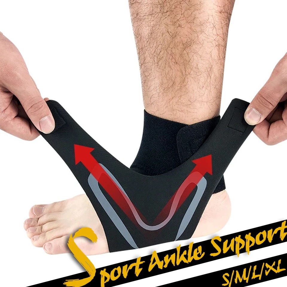 Miếng đệm mắt cá chân co giãn thoáng khí chống xoay hỗ trợ luyện tập thể thao an toàn cao cấp