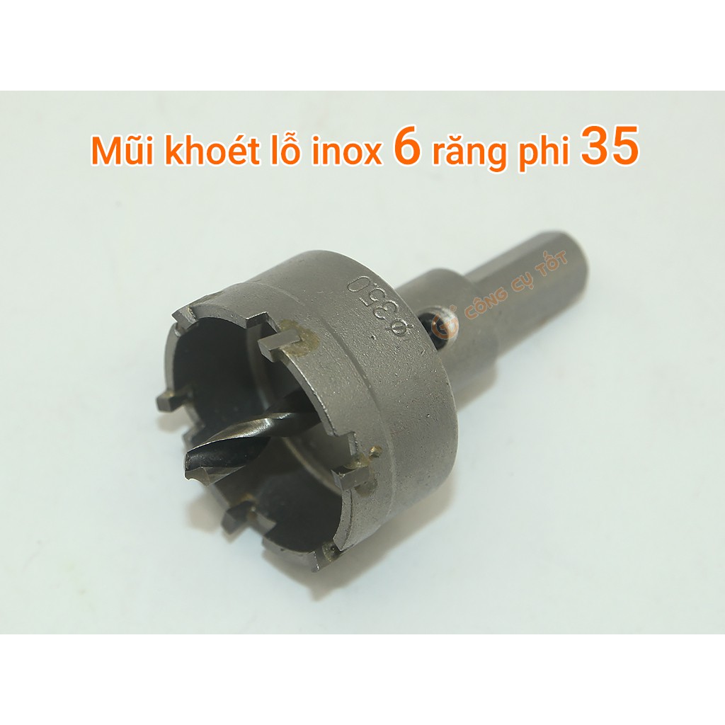 Mũi khoét inox Lưỡi cắt hình răng cưa