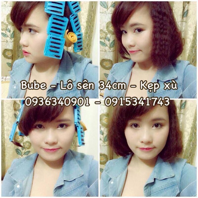 Lô sên xoăn đuôi Bube cao cấp - dài 20cm - set 10 lô