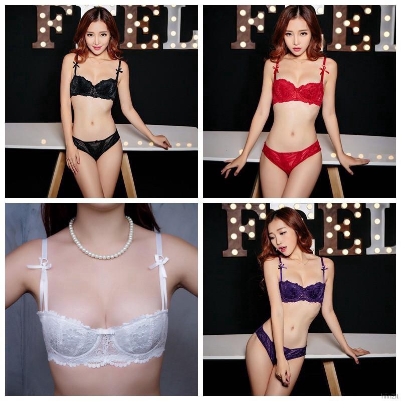 Đồ lót 2 mảnh cúp nửa ngực gợi cảm | BigBuy360 - bigbuy360.vn