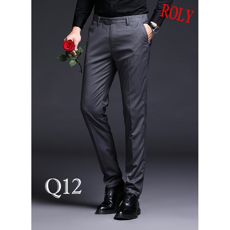 ROLY Quần âu nam cao cấp, co giãn nhẹ, thoải mái. Quần tây nam cho dân công sở | BigBuy360 - bigbuy360.vn