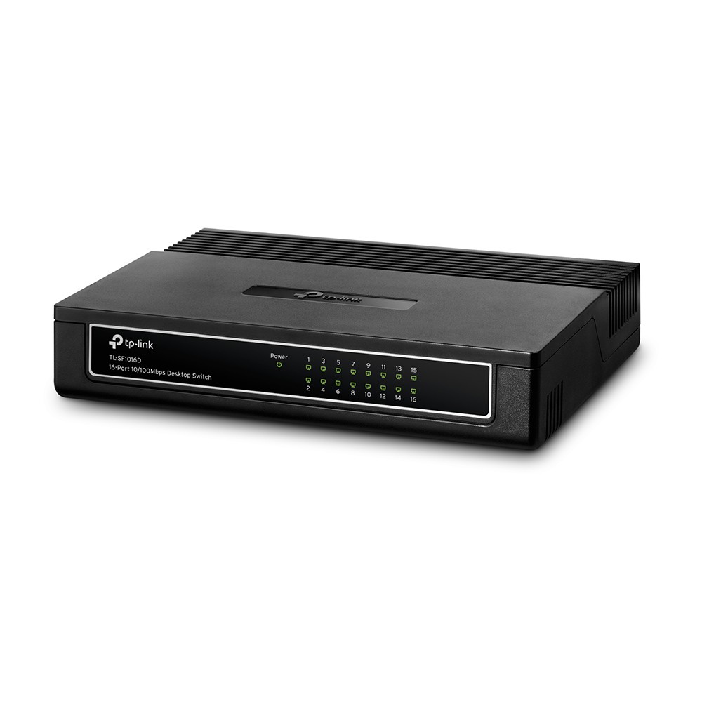 Switch Chia Mạng 16 Cổng TPLink TL-SF1016D - Hàng Chính Hãng