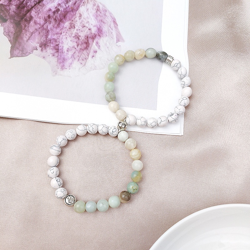 Set 2 Vòng Tay Cặp Bằng Đá Tự Nhiên Hít Nam Châm