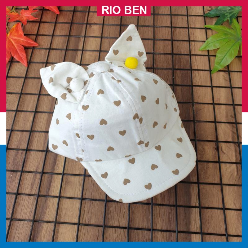 Nón vải mềm thời trang cho bé nhỏ từ 1-3 tuổi RBN116