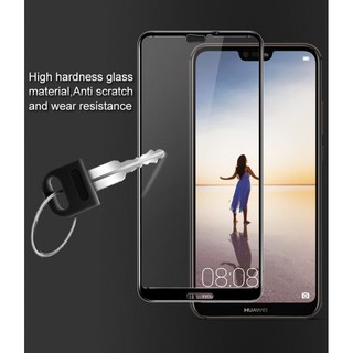 Cường lực full màn cho Huawei Nova 3e / P20 Lite (Viền đen)