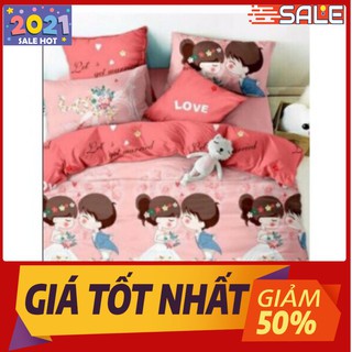 BỘ 1 GA 1 VỎ GỐI GIƯỜNG 1M5X2M MẪU 1M5-02