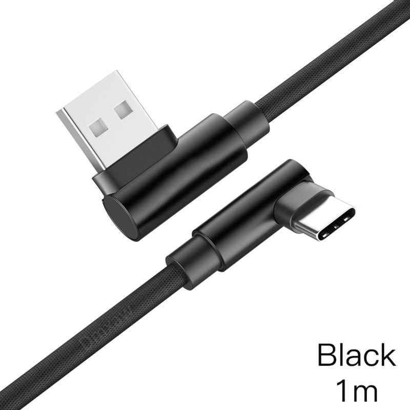 Dây Cáp Sạc Nhanh Type C 90 Độ Cho Samsung S8 S9