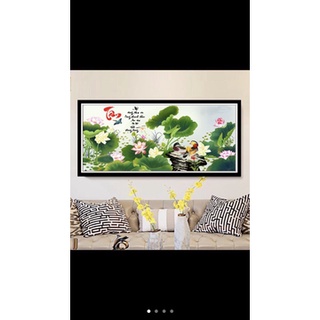 Tranh đính đá chữ lộc h753