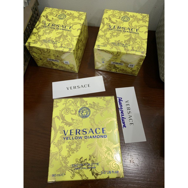 Nước hoa versace yellow diamond edt 90ml full seal