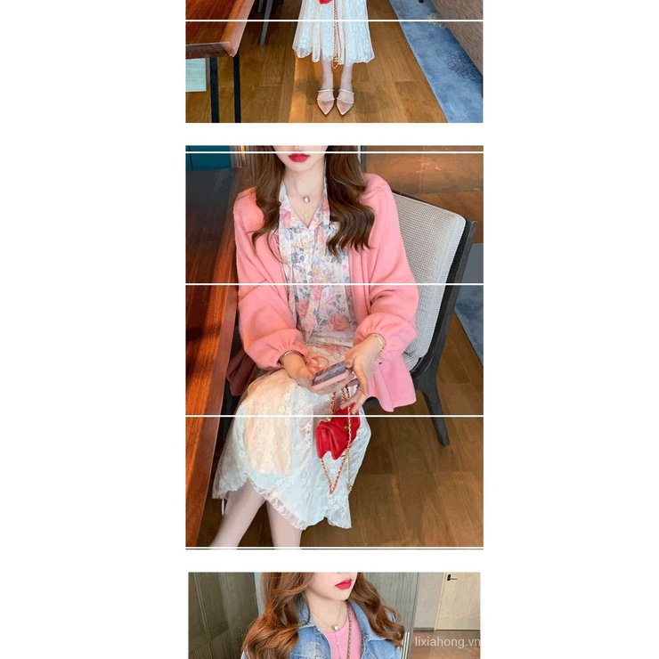 Chân Váy Đuôi Cá Lưng Cao Phối Ren Màu Trắng Thời Trang Mùa Hè Cho Nữ Sense2021Spring 15 | BigBuy360 - bigbuy360.vn